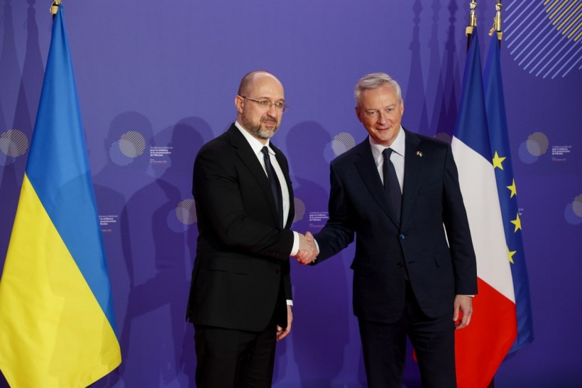 Україна та Франція працюють над страхуванням військових ризиків для інвесторів, — Денис Шмигаль Україна та Франція працюють над страхуванням військових ризиків для інвесторів, — Денис Шмигаль